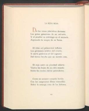 La rosa roja