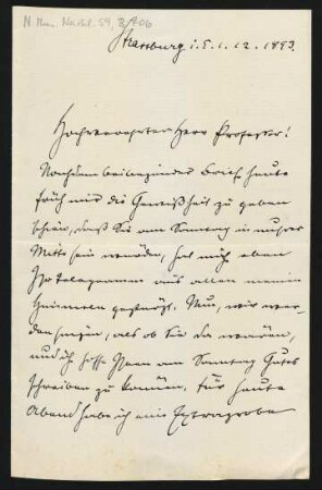 Brief an Heinrich von Herzogenberg : 01.12.1893