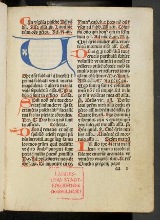 3: Proprium de tempore. Pars aestivalis - Proprium de sanctis. Pars aestivalis