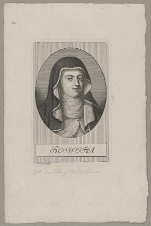 Bildnis der Roswitha