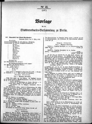 No. 41 (187), 22. März 1879