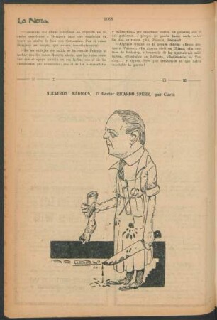 Nuestros médicos : El doctor Ricardo Spurr