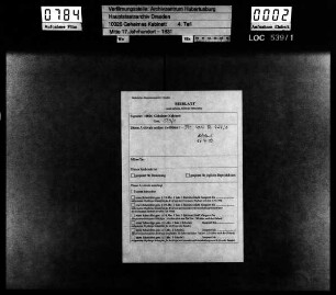 Die denen calamitosen Amtsuntertanen und anderen an Geld- und Getreidezinsen, Hufengeldern und sonstigen Amtsgefällen bewilligten Remisse und Moderationes auch Geld- und Getreidevorschüsse, Bd. 1
