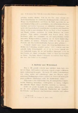 3. Aufruhr und Widerstand.