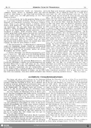Ausländische Uhrmacherorganisationen
