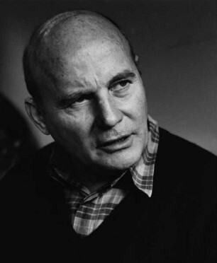Hans Werner Henze (1926-2012; Komponist, Dirigent). Köln. November 1985