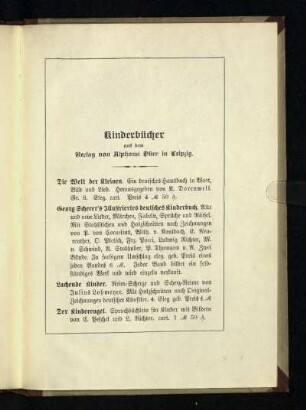 Kinderbücher