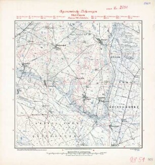 [2851] Cunow Agronomische Bohrungen zu Blatt Cunow