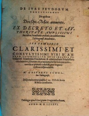 De Ivre Fevdorvm Conclvsiones