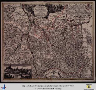 Nova et accurata geographica delineatio Ducatus Teschenensis in Silesia superiore