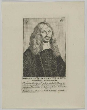 Bildnis des Ioannes Fridericus Helvetius