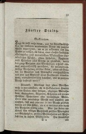 Fünfter Dialog