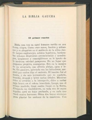 El primer rancho