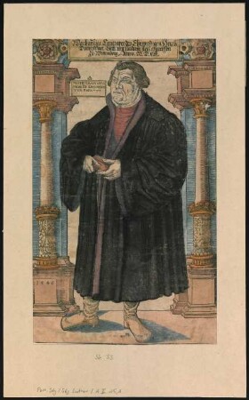 Warhafftige Contrafet des Ehrwirdigen Herenn Doctor Mart. Luth. mit sonderm fleiss abgerissen zu Wittemberg, Anno M.D.XLVI