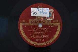 Werther : (Pourquoi me réveiller) / (Massenet)