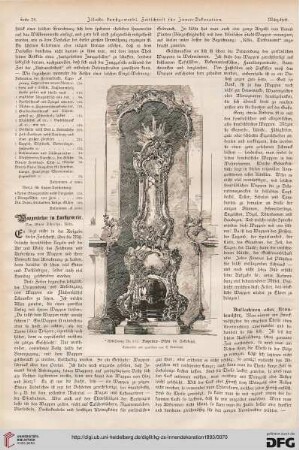 Wappendekor im Kunstgewerbe