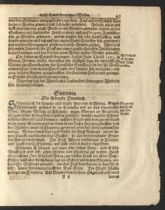 Sicyonia Die siebende Provintz.