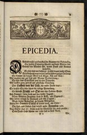 31-60, Epicedia.