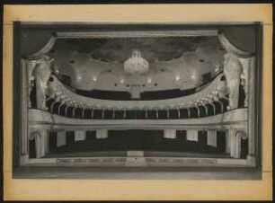 Neues Stadttheater, Salzburg: Ansicht Zuschauerraum