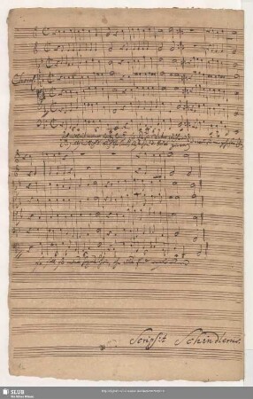 Choral: Ich will mit meiner starken Hand