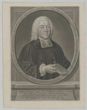 Bildnis des Immanuel Gottlob Brastberger