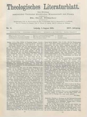 361-362 [Rezension] Ottley, R. L., The Religion of Israel