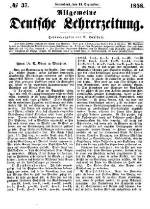 Herrn Dr. E. Dürre in Weinheim