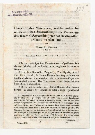 Publikationen zur Geologie