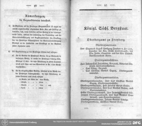 Königl. Sächs. Bergstaat