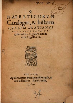 Catalogus Haereticorum