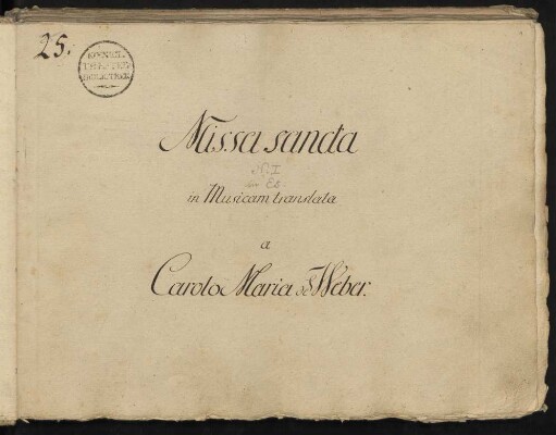 Messen; V (4), Coro, orch; Es-Dur; J 224; WeV A.2