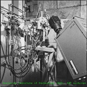 Unbekannte Versuchsanordnung im Laboratorium für Isotopentechnik (LIT)