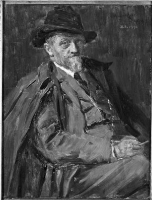 Bildnis des Malers Fritz Klingelhöfer