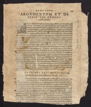 Argumentum et distributio...