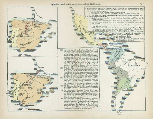 Nr 6. Spanien und seine amerikanischen Kolonien