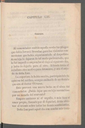 Capítulo LXI. - Consejos.