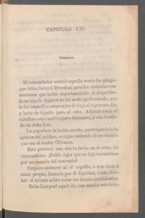 Capítulo LXI. - Consejos.