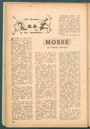 Morse : El tiempo y sus hombres