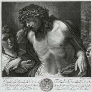 Annibale Carracci: Christus von den Engeln gestützt