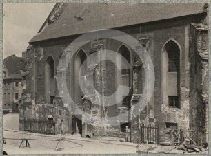 Südseite der ehemaligen Franziskanerkirche Glogau