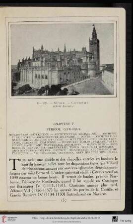 Chapitre V: Période gothique