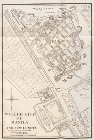 Walled city of Manila and New Luneta