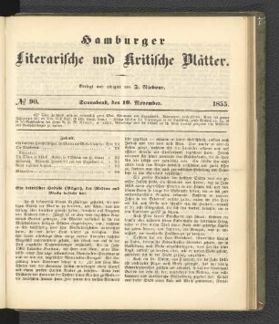 No. 90. 10. November 1855