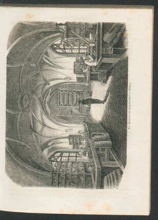 Tafel: Der Formsaal der Porzellanfabrik in Meißen.