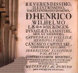 Diss. ... ad libri V. Decretalium titulum XIX., de usuris
