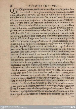 Discursus VII.