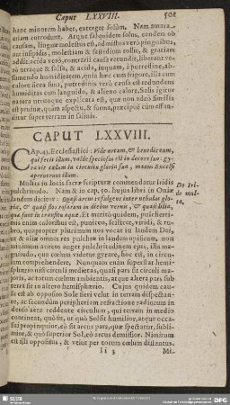 Caput LXXVIII.