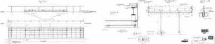 Waiblingen: Empf.-Gebäude Bst.-Überdachung 2R STA,Dach (Schnitte,Details)