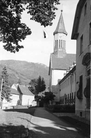 Freiburg i. Br.: Front des Klosters Günterstal