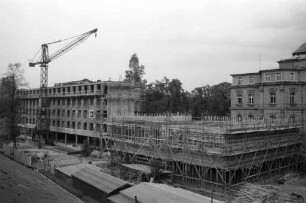 Richtfest für den Erweiterungsbau des Bundesgerichtshofs.